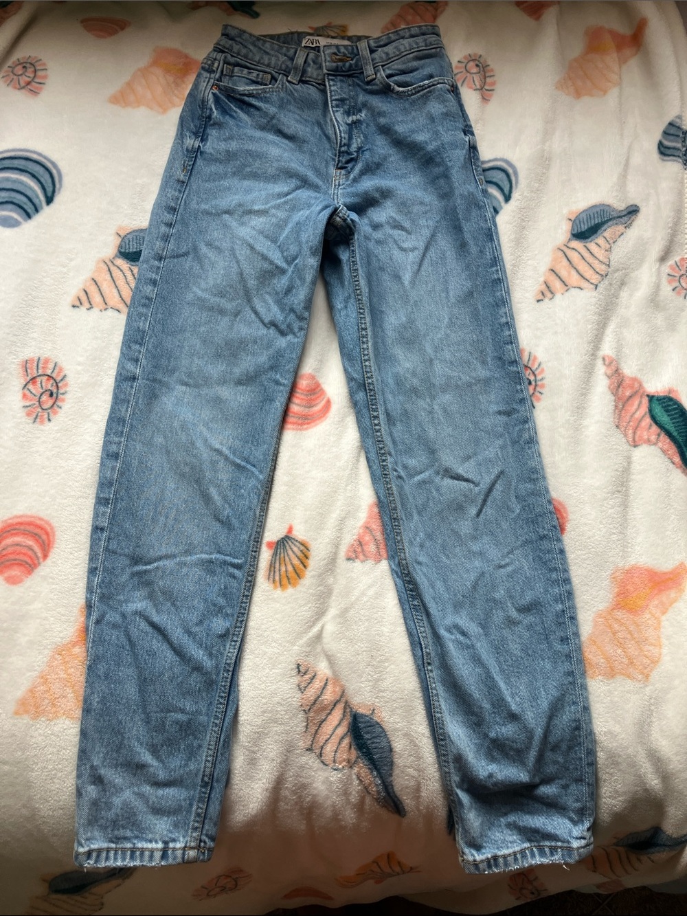 Zara Light Blue High-Rise Women’s Jeans